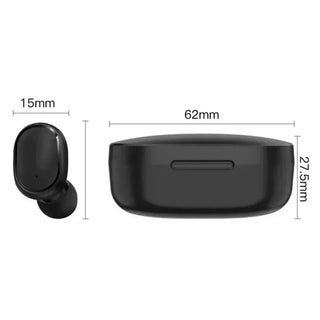 E6S Wireless Bluetooth Earphones TWS Bluetooth Headset Wireless Earbuds Noise Cancelling Earphones with Microphone Headphones Promise Mart