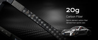 ZENOTTIC Square Polarized Sunglasses for Men Ultralight Carbon Fiber Sun Glasses Driving Fishing Golf Sports UV400 Protection