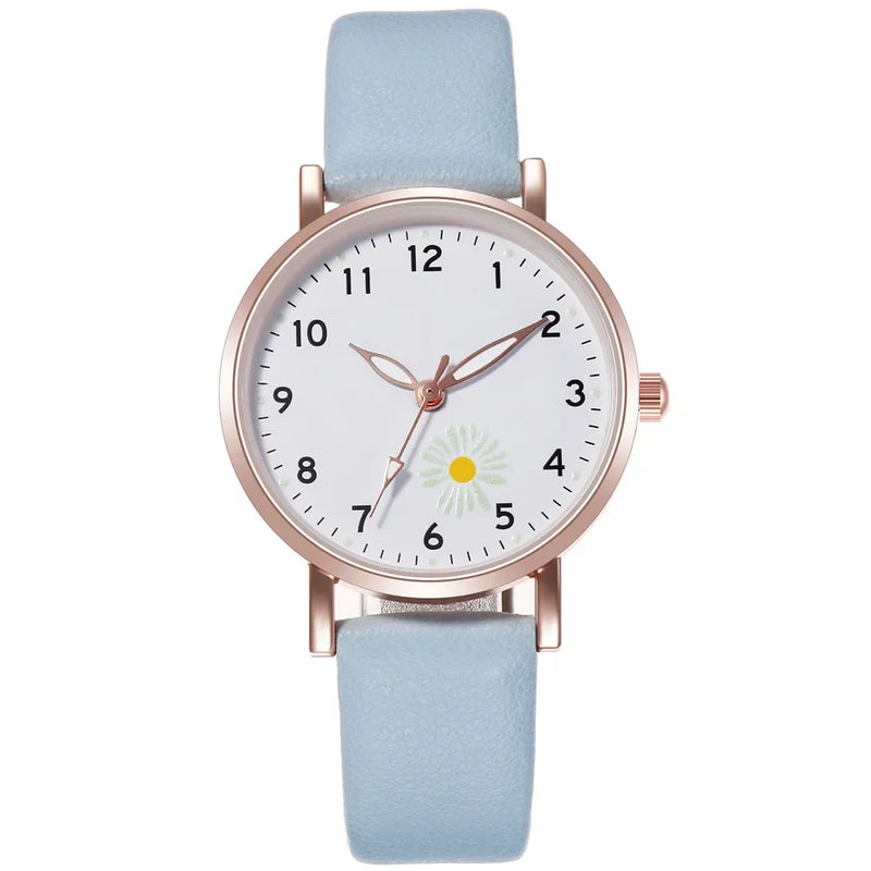 Trendy Ladies Wrist Watches Luminous Women Simple Watches Casual Leather Strap Quartz Watch Clock Montre Femme Relogio Feminino