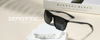 ZENOTTIC Square Polarized Sunglasses for Men Ultralight Carbon Fiber Sun Glasses Driving Fishing Golf Sports UV400 Protection