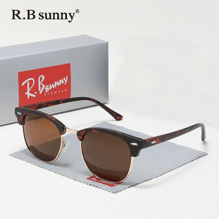 Trendy Polarized Sunglasses | Lightweight UV400 Classic Eyewear for Men & Women Driving