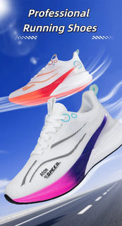 2025 Men's And Women's Professional Carbon Board Marathon Running Shoes Shock Absorption Ultra-light Stable Support Sports Shoes Promise Mart