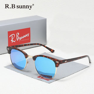 Trendy Polarized Sunglasses | Lightweight UV400 Classic Eyewear for Men & Women Driving