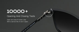 ZENOTTIC Square Polarized Sunglasses for Men Ultralight Carbon Fiber Sun Glasses Driving Fishing Golf Sports UV400 Protection