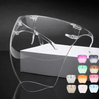 Full-Face Sunglasses Mask | Spherical Anti-Spray Protective Goggles for Outdoor & Cycling