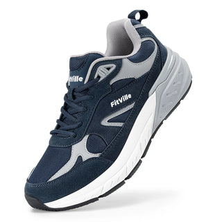 FitVille Newest Walking Shoes for Men Wide Width Sneakers with Arch Support for Flat Feet Heel Pain Relief Plantar Fasciitis Promise Mart