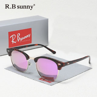 Trendy Polarized Sunglasses | Lightweight UV400 Classic Eyewear for Men & Women Driving