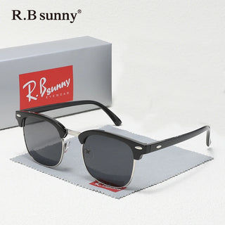 Trendy Polarized Sunglasses | Lightweight UV400 Classic Eyewear for Men & Women Driving