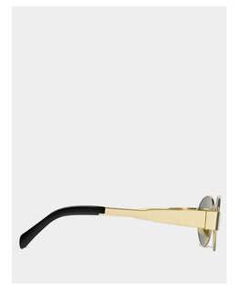 Oval Alloy Frame Sunglasses for Women & Men | Stylish UV400 Sun Glasses