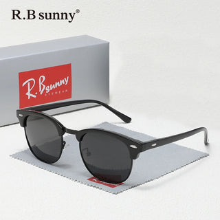 Trendy Polarized Sunglasses | Lightweight UV400 Classic Eyewear for Men & Women Driving