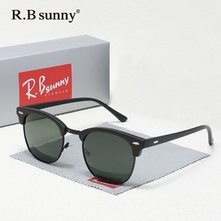 Trendy Polarized Sunglasses | Lightweight UV400 Classic Eyewear for Men & Women Driving