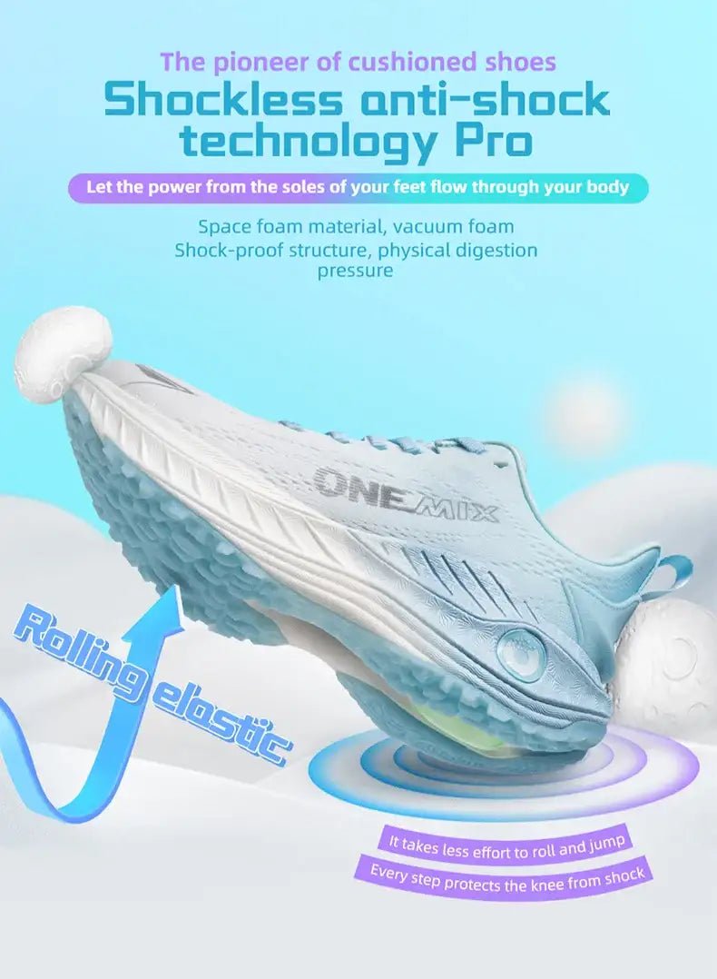 ONEMIX Casual Running Shoes Breathable Summer Jogging Shoes Men Lightweight Women Gym Shoes Outdoor Male Cushion Sports Shoes - Promise Mart