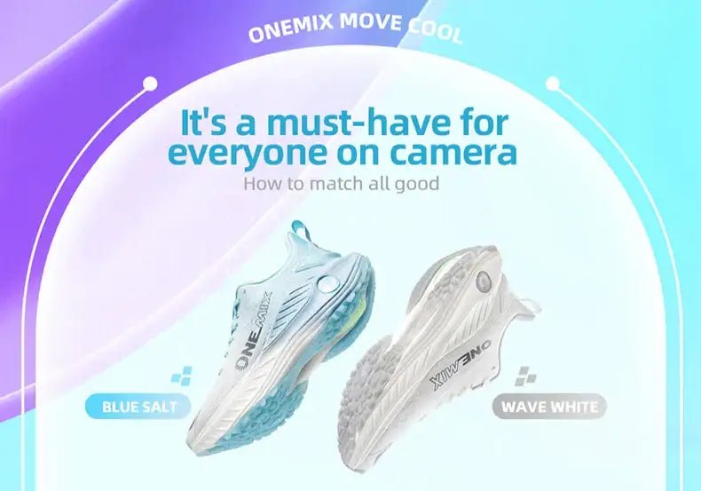 ONEMIX Casual Running Shoes Breathable Summer Jogging Shoes Men Lightweight Women Gym Shoes Outdoor Male Cushion Sports Shoes - Promise Mart