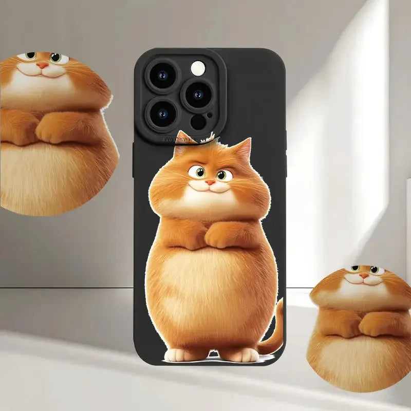 2025 New Customized Cartoon Pattern Matte Perforated TPU Phone Case for iPhone 17/16/15-High Shock Resistant Mobile Accessories