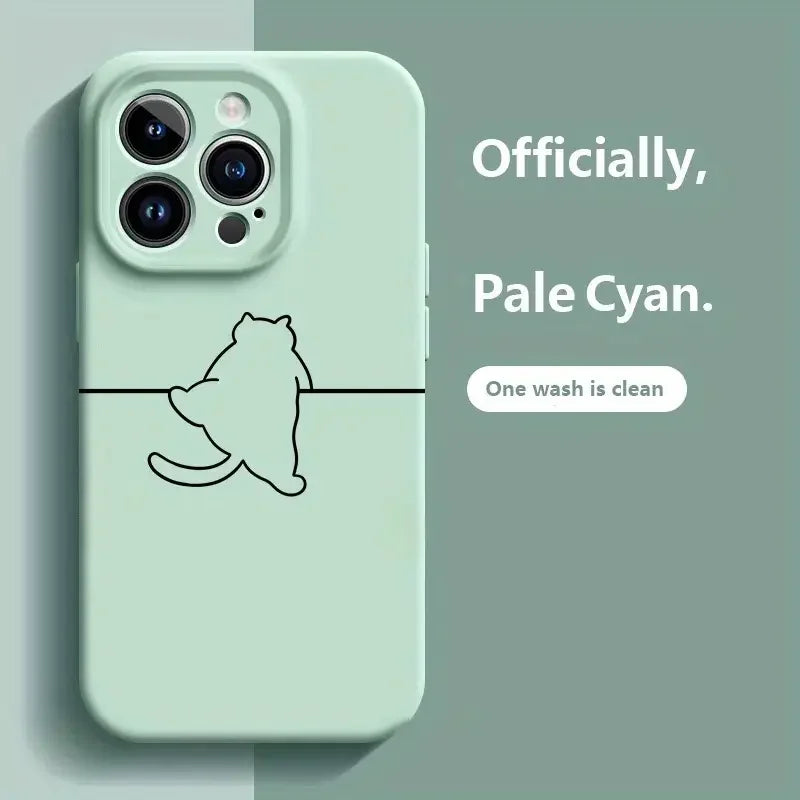 2025 New Customized Cartoon Pattern Matte Perforated TPU Phone Case for iPhone 17/16/15-High Shock Resistant Mobile Accessories