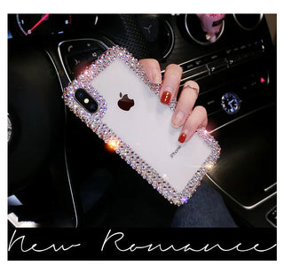 Fancy Covers for iPhone 13 Pro Max 14 Plus Phone Case Handmade Diamond Cell Phone Case 12Pro Cover Girl Mobile Accessories 15 16 Promise Mart