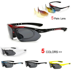 Cycling Sunglasses Sports Men Glasses Road Bicycle Glasses Mountain Bike Riding Protection Goggles Eyewear Women Sun Glasses Promise Mart