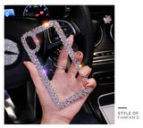 Fancy Covers for iPhone 13 Pro Max 14 Plus Phone Case Handmade Diamond Cell Phone Case 12Pro Cover Girl Mobile Accessories 15 16 Promise Mart