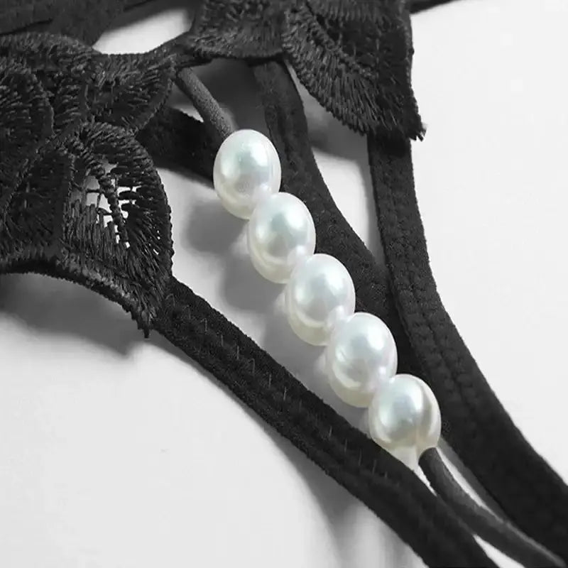 Ladies' Lace G-String Underwear | Sexy Thong Panties for Women's Intimate Wear