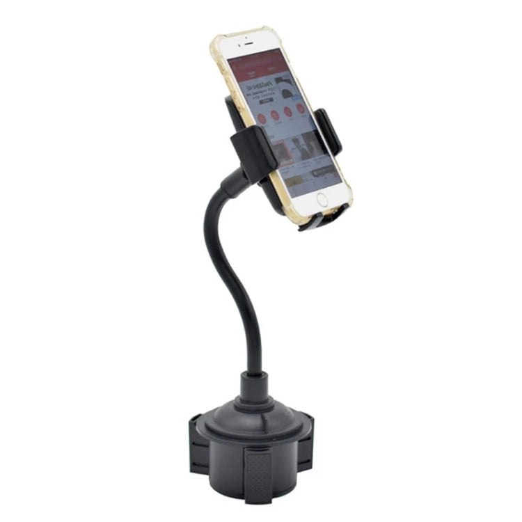 2024 Flexible Car Cup Holder with Phone Mount Mobile Accessories Gooseneck Design Long Hose Car Mobile Phone Bracket
