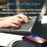 Wireless Car Charger Charging Pad 15w Non Slip Qi Fast Charger For Car Wireless Phone Charger For Android For IPhone 11/12/13/14 Promise Mart