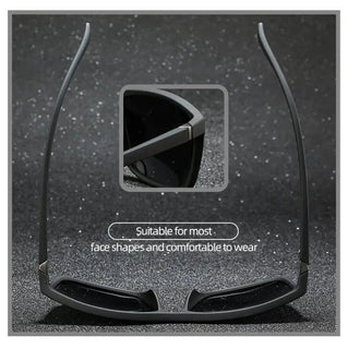 Men Square Myopia Nearsighted Glasses Men Women Driving Traveling Fashion Distance Sunglasses UV Protection Prescription Glasses Promise Mart