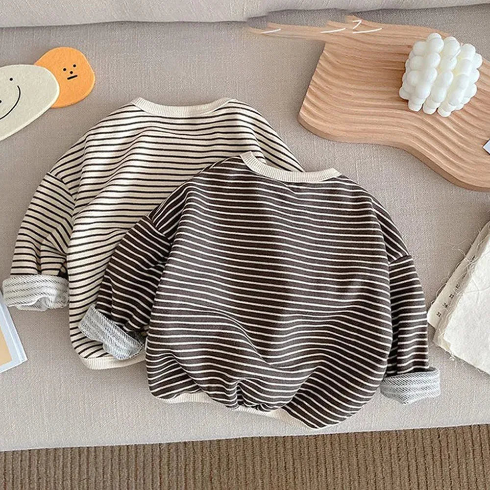 Kids Sweatshirt For Boys Girls Top Clothes for 2 4 5 6 year Toddler Spring Autumn Cotton Long Sleeve T-Shirt Children Clothes