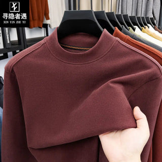 Men's Double-Sided Long Sleeve Top | Warm Casual Base Layer All-Season Sweatshirt Promise Mart