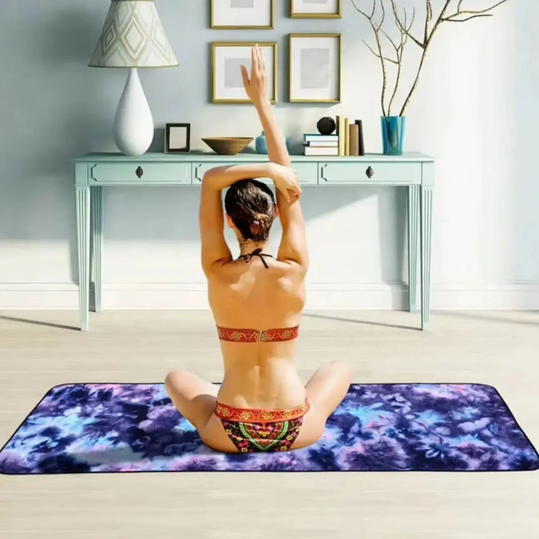 Yoga Towels Yoga mat Non Slip Exercise Fitness Mat Comfortable Soft Yoga Mat, Suitable For Pilates Gymnastics Mat