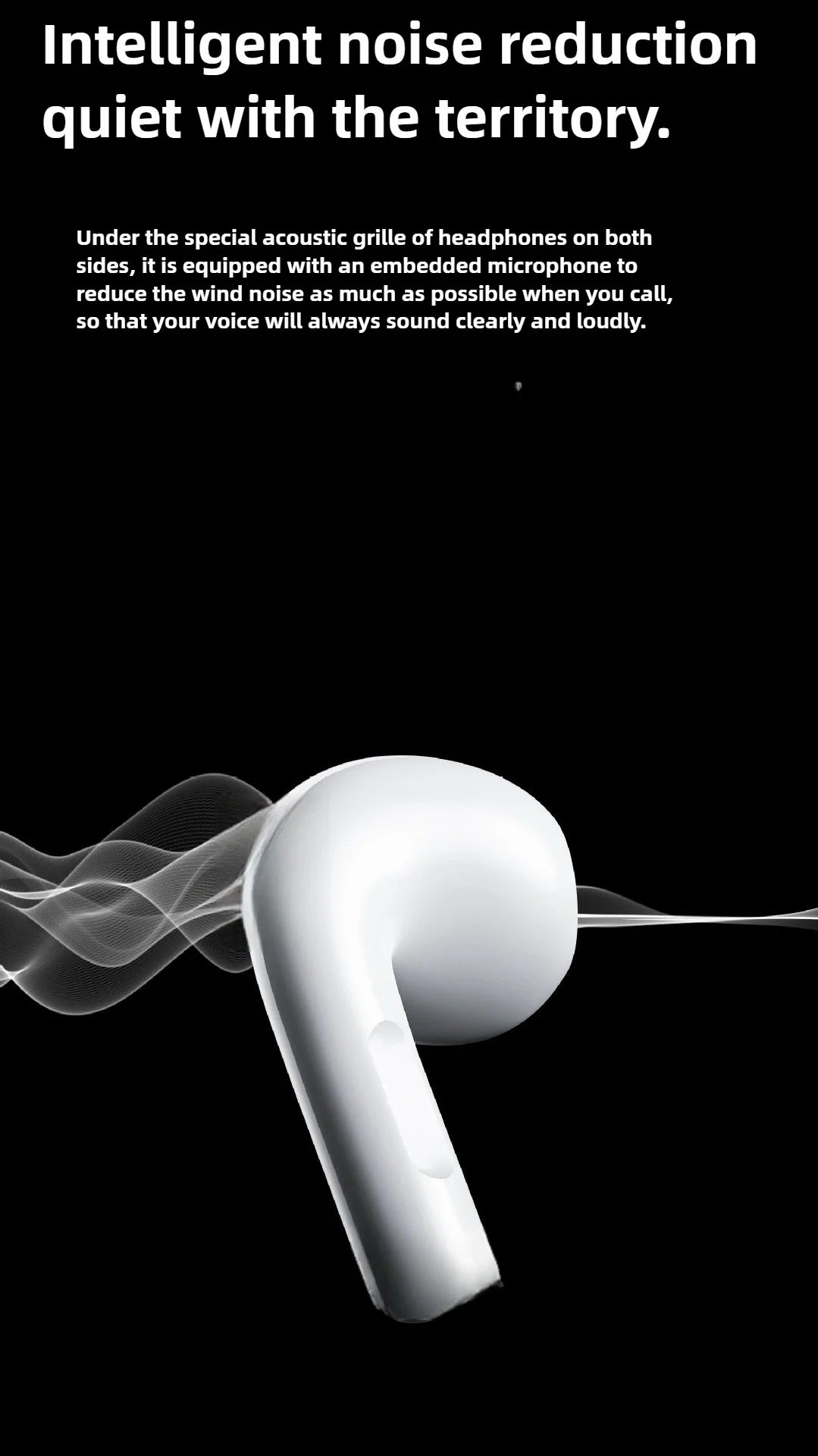 Airs Pro7 TWS Earbuds Bluetooth Wireless Headsets with Siri Pop-up Waterproof Positioning Touch Control Earphones for iOS