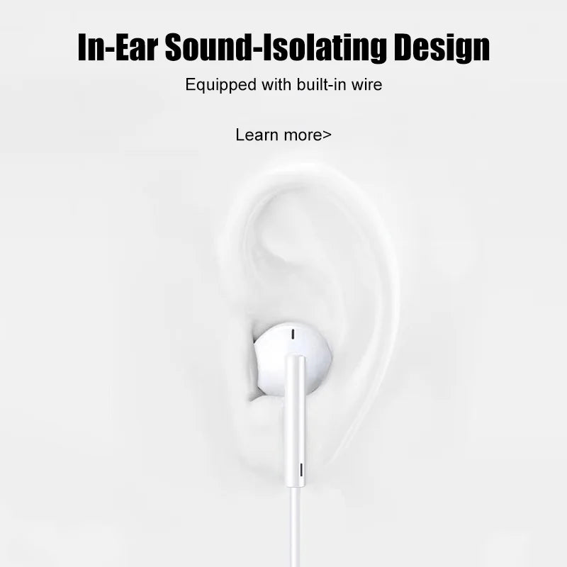 Original Type C In-Ear Earphones For Xiaomi 17 Pro Max 15T 14T Redmi Note 15 14 12 13 Ultra Poco X7 F7 Pro Headset Wired Earbuds