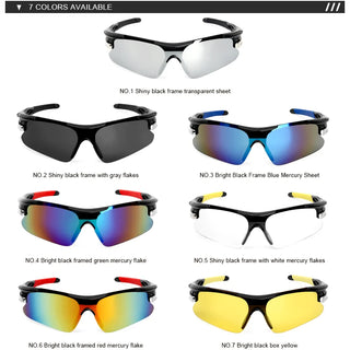 Men's Cycling Sunglasses – UV400 Protection for MTB, Road Bike & Outdoor Sports