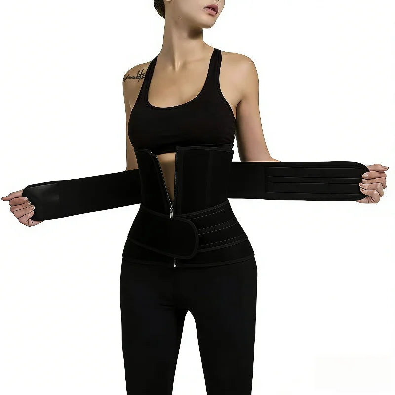 Waist Trainer Plus Size For Women Sports Girdle Corset Slimming Belly Body Shaper Sweat Trimmer Belt Slimmer Weight Loss