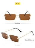 BOYSEEN Rimless Sunglasses | UV400 Gradient Stylish Eyewear for Men & Women Promise Mart