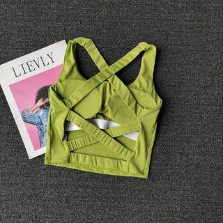 Women's Push-Up Sports Bra | High Support Fitness Workout Bra Top for Gym & Yoga