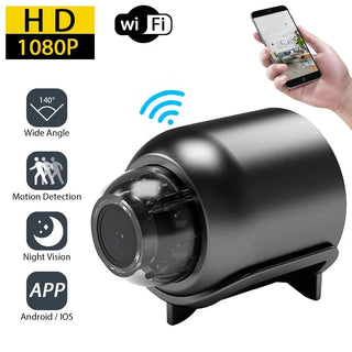 New X5 Mini Camera 1080P Clear Night Vision Lightweight Portable Premium Cams Motion Detection Wireless Surveillance Camera Promise Mart