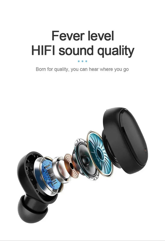 Wireless Bluetooth Headset 5.0 Touch Touch Headset A6s Bluetooth Headset TWS Sports Headset E7s Touch Mini Promise Mart