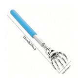 Portable Extendable Back Scratcher Stainless Steel Telescoping Back Scratcher for Both Human and Pets Extendable Back Massager Promise Mart