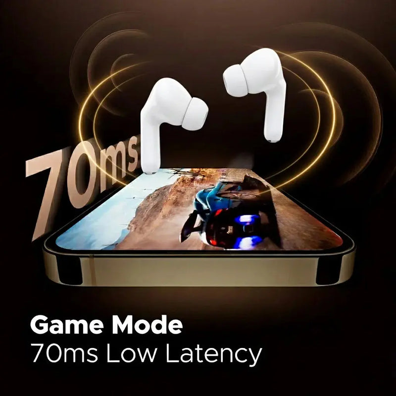 HiFi Wireless Earbuds – Touch Control, ANC & Low Latency Gaming Promise Mart