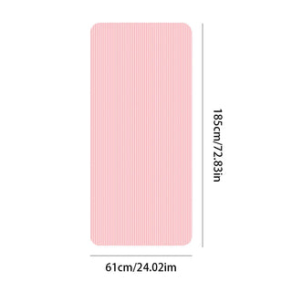 Yoga Mat Non Slip Exercise Mat Thick Solid Color Fitness Mat Yoga Workout Mat Multi-Function for Home Gym Promise Mart
