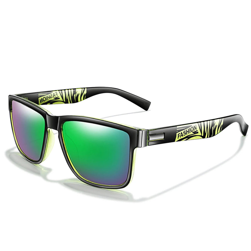 Classic Sunglasses for Men and Women Outdoor Sports Cycling Fishing Hiking Golf, Travel Square Glasses with UV Protection Promise Mart