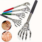 Portable Extendable Back Scratcher Stainless Steel Telescoping Back Scratcher for Both Human and Pets Extendable Back Massager Promise Mart