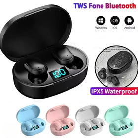 E6S Wireless Bluetooth Earphones TWS Bluetooth Headset Wireless Earbuds Noise Cancelling Earphones with Microphone Headphones Promise Mart