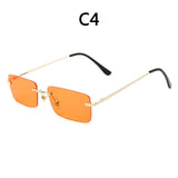 BOYSEEN Rimless Sunglasses | UV400 Gradient Stylish Eyewear for Men & Women Promise Mart