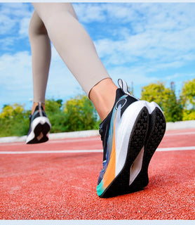 2025 Men's And Women's Professional Carbon Board Marathon Running Shoes Shock Absorption Ultra-light Stable Support Sports Shoes Promise Mart