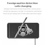 Wireless Car Charger Charging Pad 15w Non Slip Qi Fast Charger For Car Wireless Phone Charger For Android For IPhone 11/12/13/14 Promise Mart
