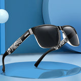 Classic Sunglasses for Men and Women Outdoor Sports Cycling Fishing Hiking Golf, Travel Square Glasses with UV Protection Promise Mart