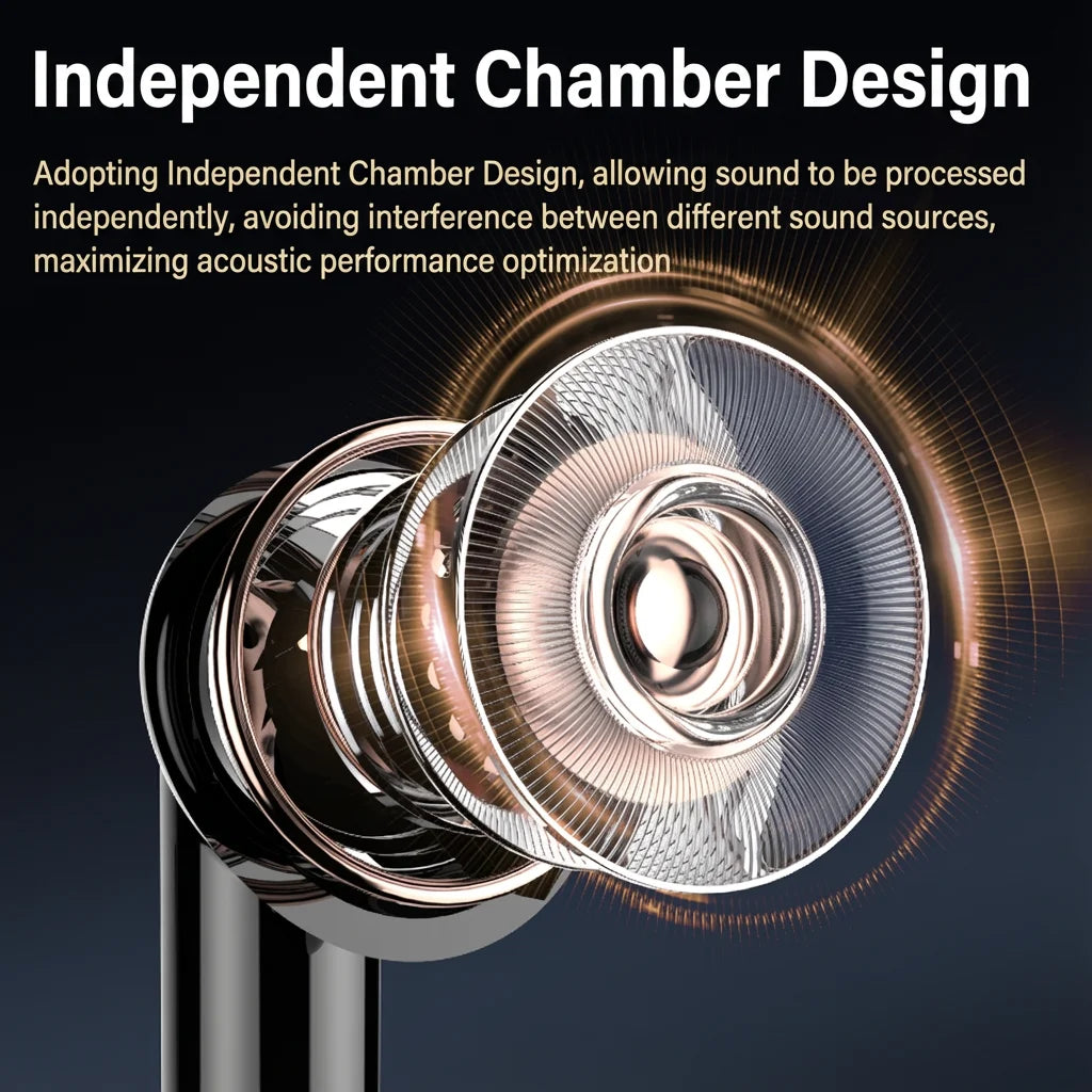 2026 NEW in Ear Bluetooth Earphones with Dual Microphones, Stereo Noise Reduction, Bass HIFI Touch Music Game Earphones