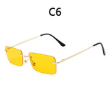 BOYSEEN Rimless Sunglasses | UV400 Gradient Stylish Eyewear for Men & Women Promise Mart