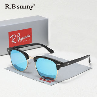 Trendy Polarized Sunglasses | Lightweight UV400 Classic Eyewear for Men & Women Driving